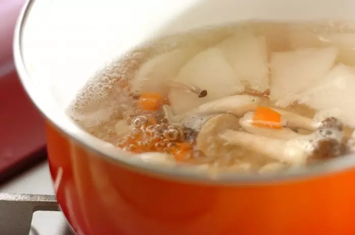 豚汁の作り方1