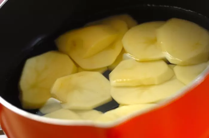 サバポテトグラタンの作り方1