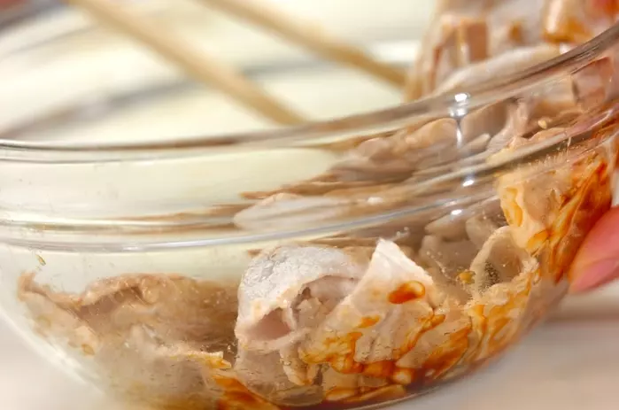 豚しゃぶサラダの作り方2