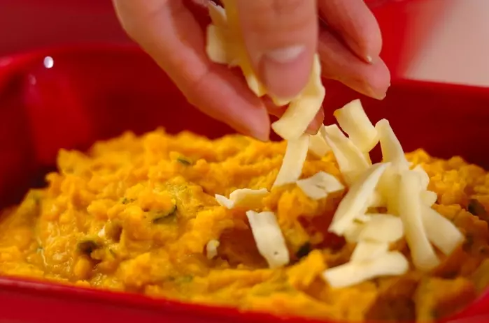 カボチャグラタンの作り方3