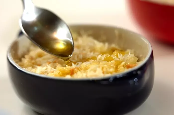 サツマイモのパン粉焼きの作り方2