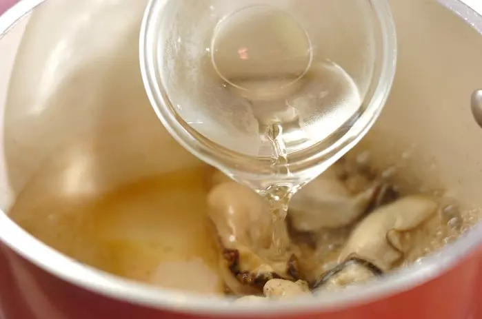 カキの佃煮の作り方2