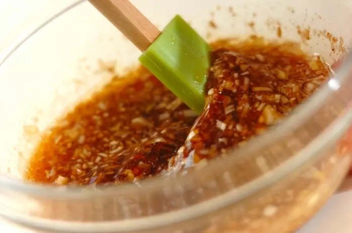 サワラのから揚げ香味ダレの作り方3