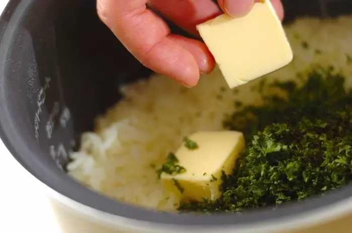 パセリサフランライスの作り方2