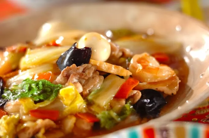 中華の定番!基本の野菜たっぷり八宝菜