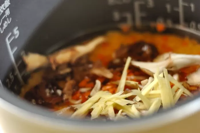 味付け赤貝の炊き込みご飯の作り方1