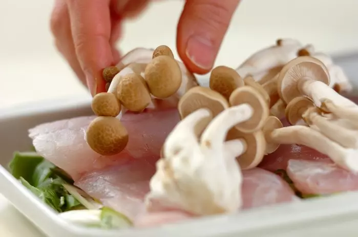 エスニック風タラのレンジ蒸しの作り方1