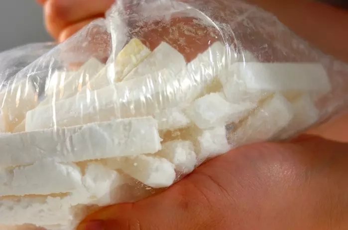 大根スティックフライの下準備1