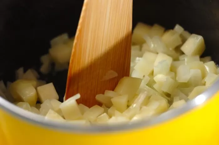 クラムチャウダーの作り方2