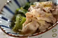 【今日の献立】2026年4月8日(水)「豚肉と小松菜のだし煮」