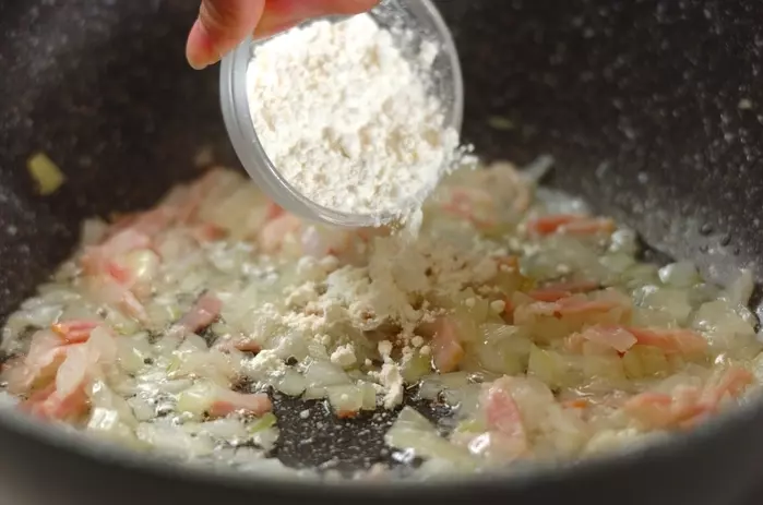 カブのミルクスープの作り方2