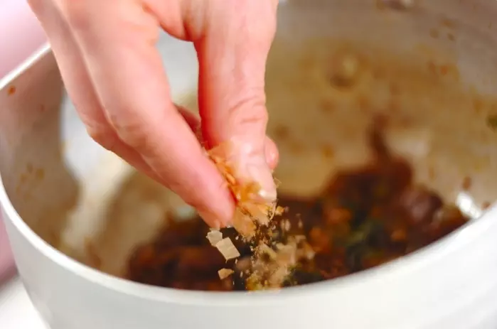 セロリの佃煮の作り方2