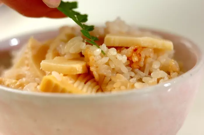 タケノコご飯の作り方2