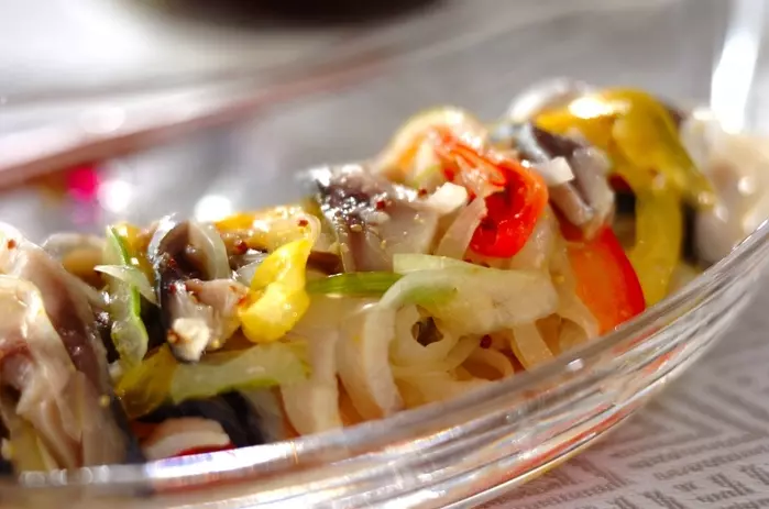 しめサバのマリネ