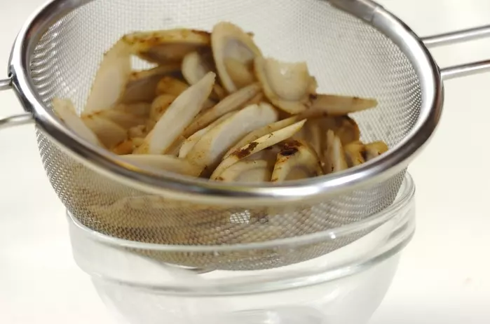 ゴボウの甘煮の作り方1