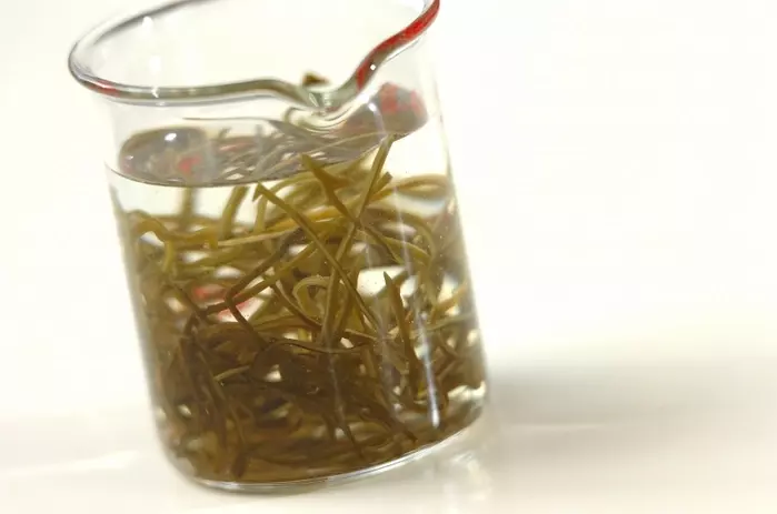 カルシウムたっぷりチヂミの下準備1