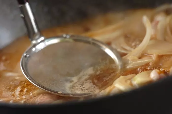 親子丼の作り方1