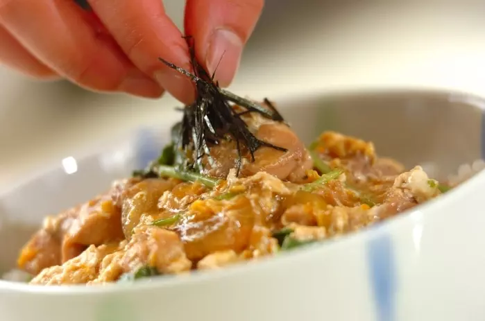 親子丼の作り方4