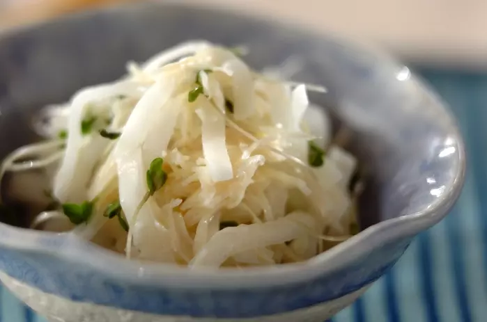 大根と貝柱のマヨ和え