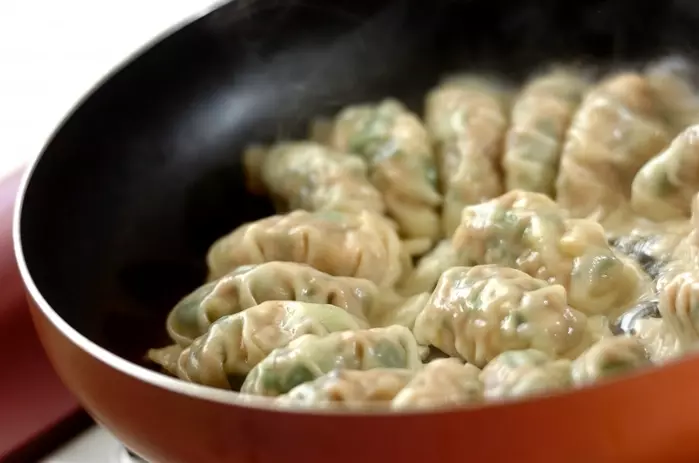 塩もみなし!ジューシー白菜餃子の作り方2
