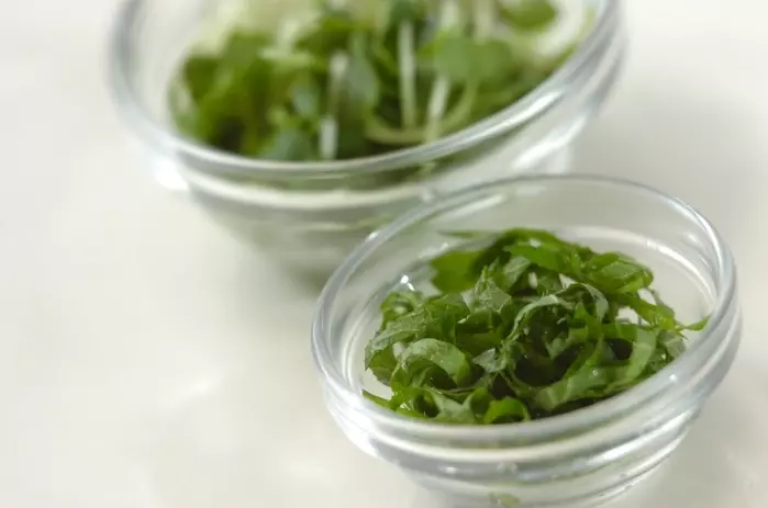 アジの香味野菜あんかけの下準備2