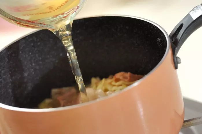 キャベツ豚汁の作り方2
