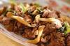 【今日の献立】2026年6月9日(火)「ご飯がすすむ！牛肉と小松菜のオイスター炒め」