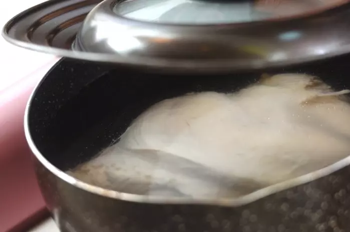 ゆで鶏のみそダレの作り方1