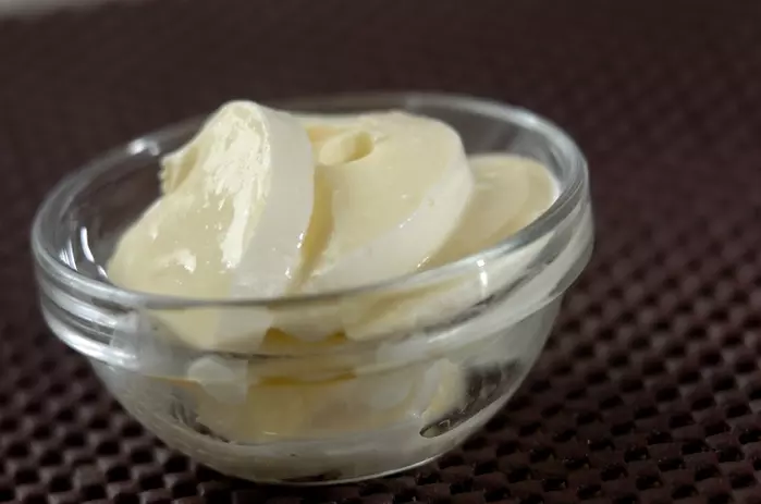 豆腐サラダの下準備2