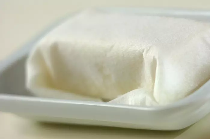 グリーンアスパラと豆腐マヨの下準備1