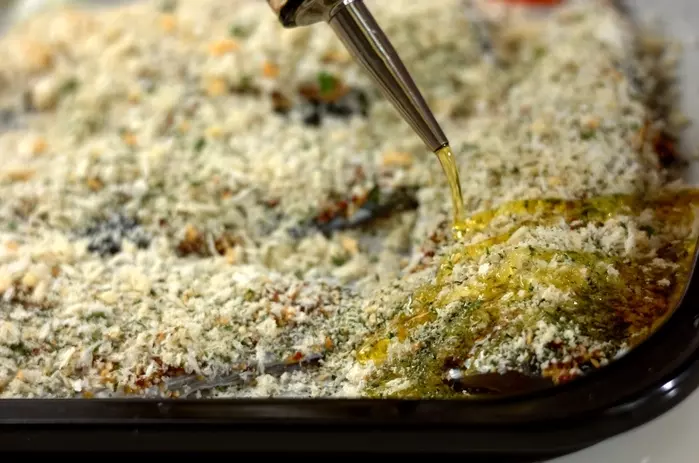 アジのオーブンパン粉焼きの作り方2