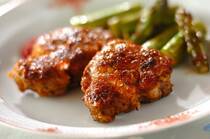 2026年6月22日(月)の献立は「牛肉のチーズピカタ」の献立。火を通したチーズやハーブの香りが食欲をそそります。