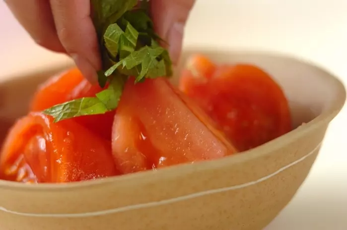 トマトのだし浸しの作り方2