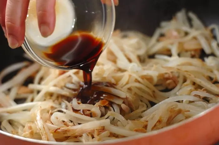 大根とツナの炒め物の作り方2