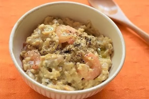 オートミールの豆乳リゾット