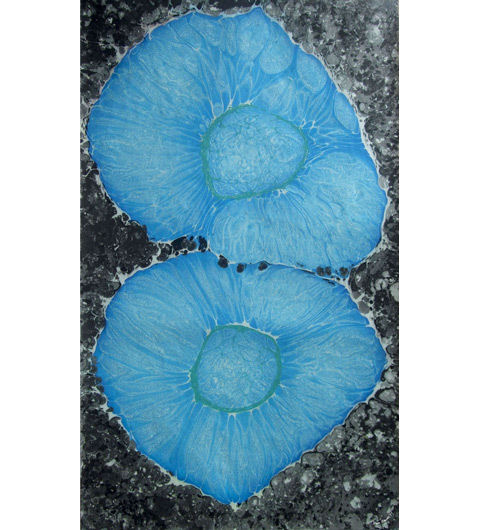 水と色が織りなす神秘の世界