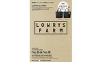 LOWRYS FARMが初のムック本を発売