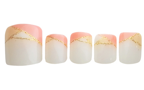 ステンドグラス風変形フレンチ