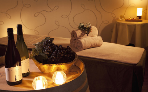 日本初、ワイン用のぶどうを使った極上スパが誕生