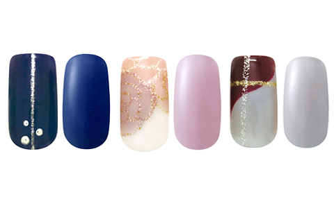 この冬は最新カラーでおしゃれネイルデザインに。カルジェルに新色登場