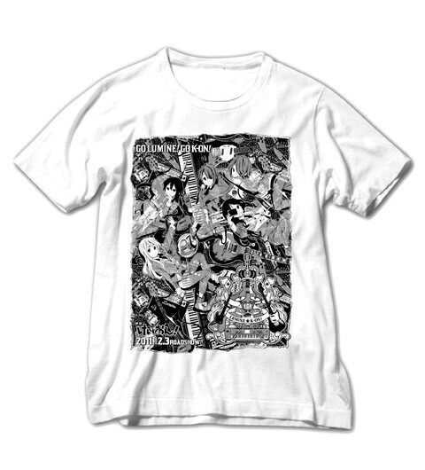 映画「けいおん！」の限定Tシャツと缶バッジが、超カッコイイ