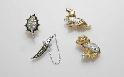 洗練された街をテーマに、クリスマスジュエリーが発売