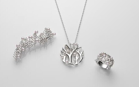 洗練された街をテーマに、クリスマスジュエリーが発売