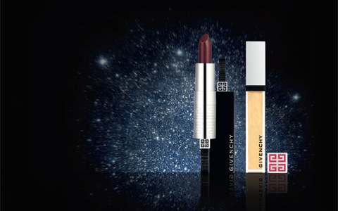 ジバンシイのクリスマス限定アイテム、キーワードは「星の煌く夜」