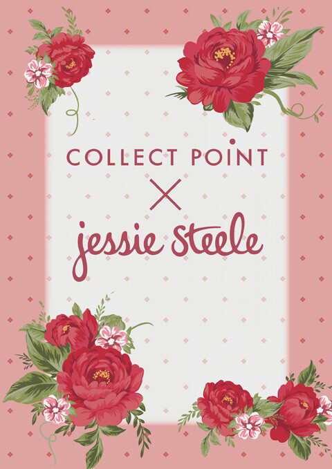COLLECT POINTとjessie steeleのコラボアイテムが発売