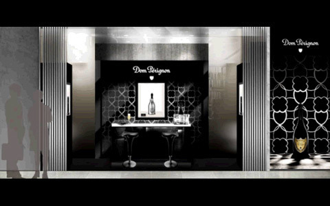 ドンペリニヨンの期間限定ショップが、阪急MEN'S TOKYOにオープン