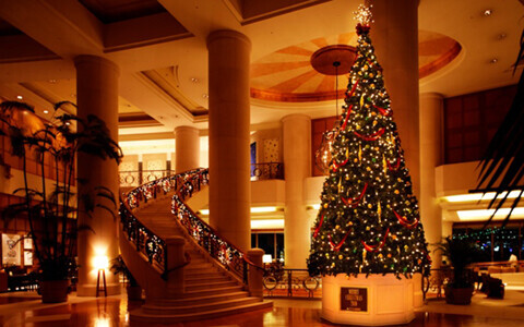 ホテル日航東京のクリスマスイルミネーション