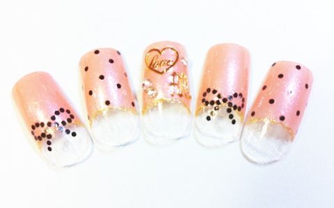 ドットリボン☆