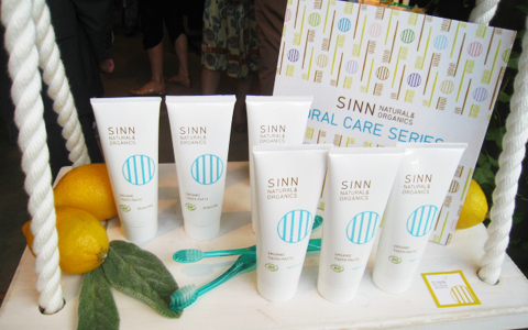 SINN からオーガニックオーラルケアラインがデビュー