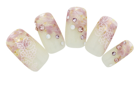 スイートローズ　ネイル